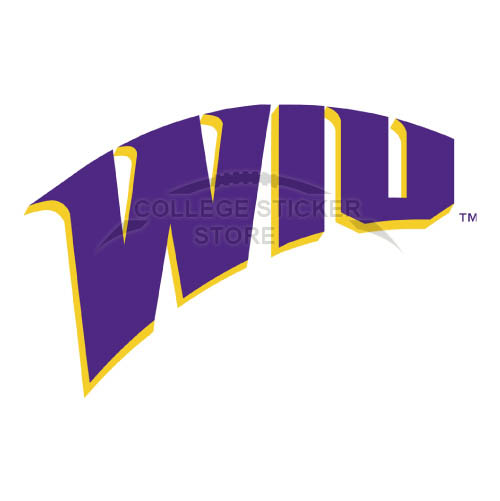 Diy Western Illinois Leathernecks Iron-on Transfers (Wall Stickers)NO.6971
